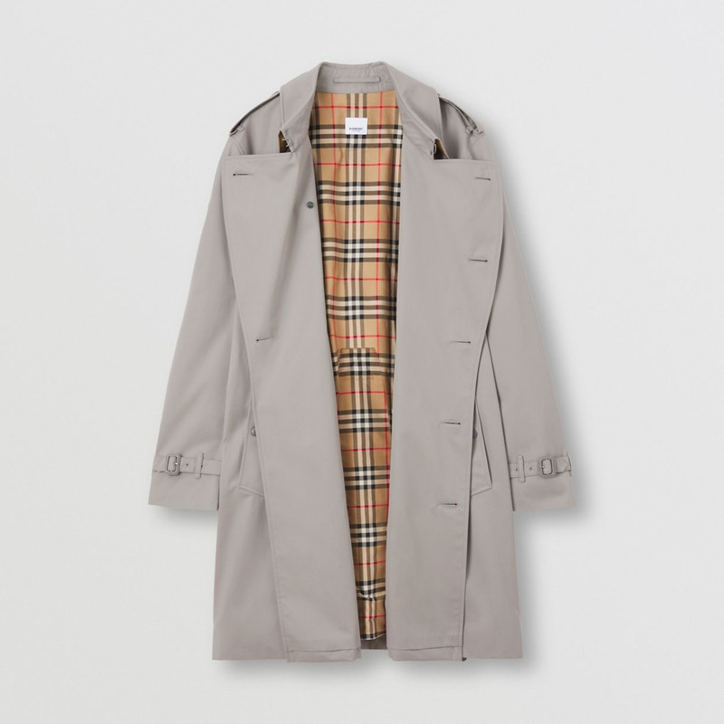 Cotton Gabardine Trench Coat 1
