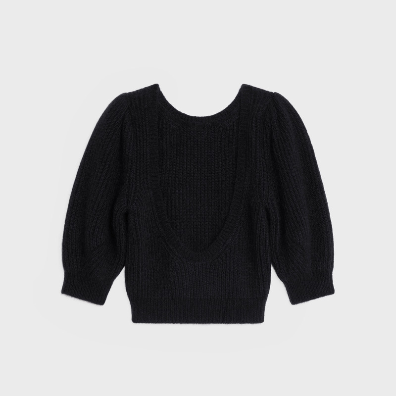 CELINE CROPPED SWEATER IN SILK AND MOHAIR outlook