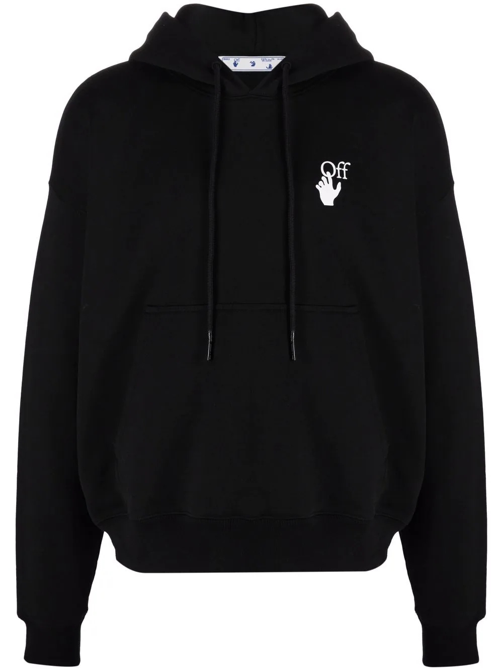 logo-print hoodie - 1