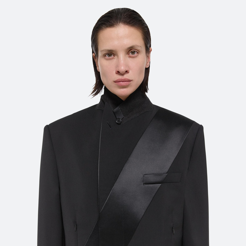 VIRGIN WOOL TUXEDO CAR BLAZER 11