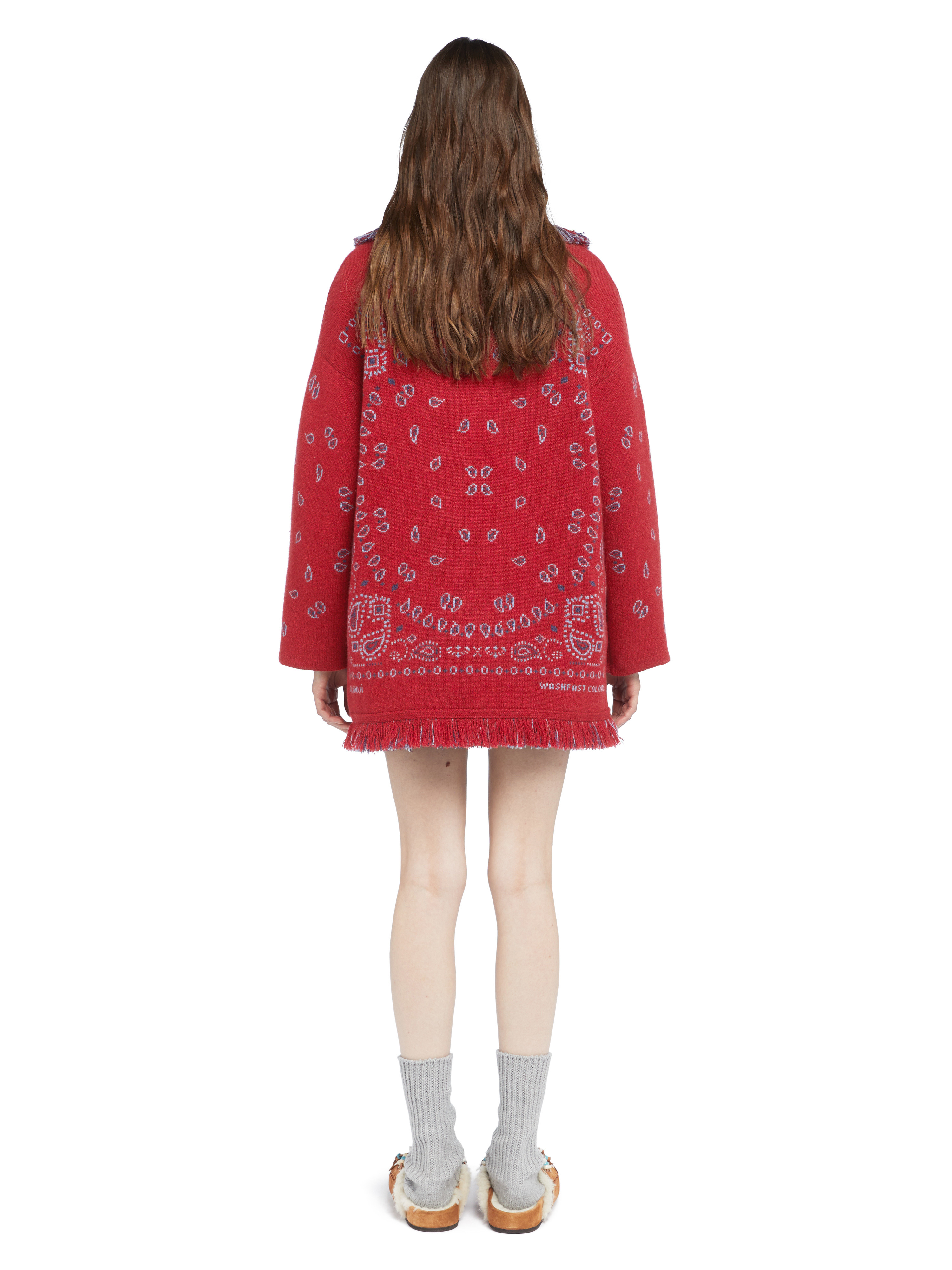 Bandana Jacquard Cardigan - 7