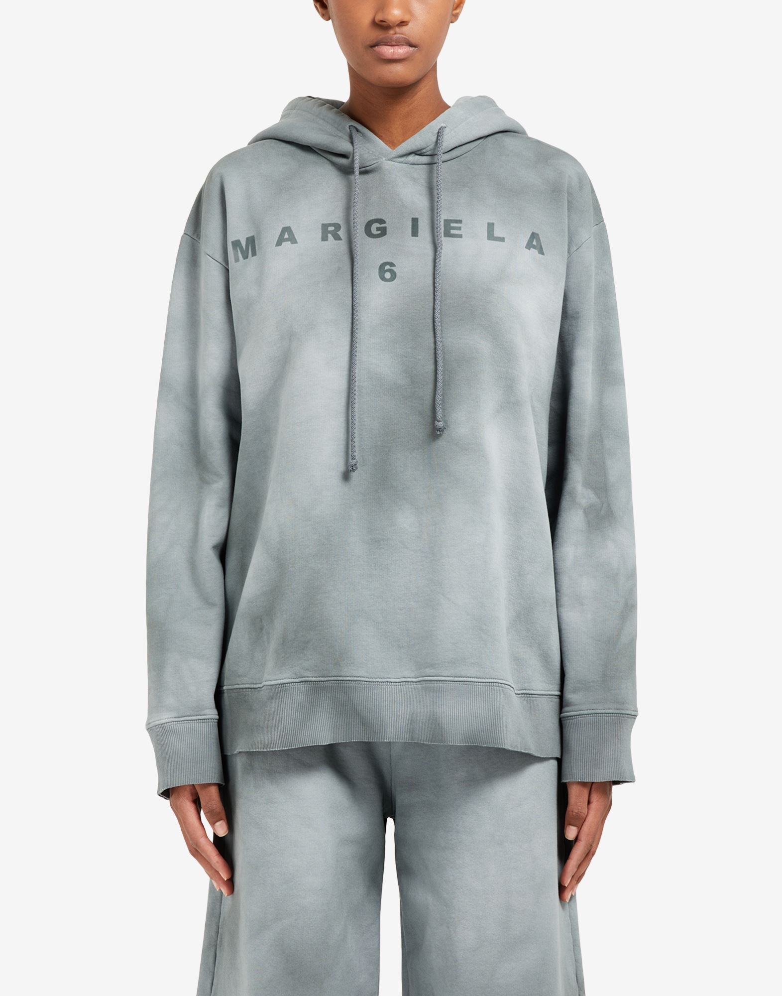 Margiela 6 logo hoodie - 5