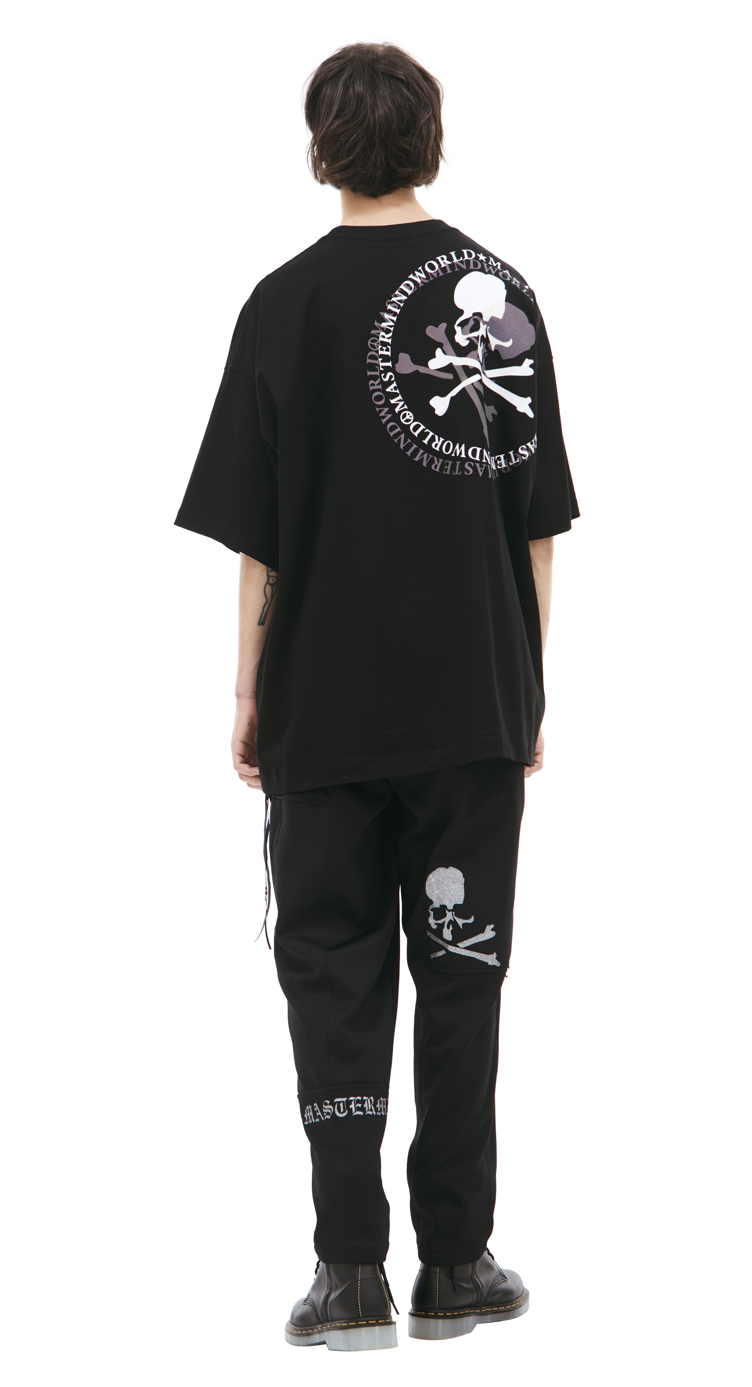 BLACK PRINT T-SHIRT - 3