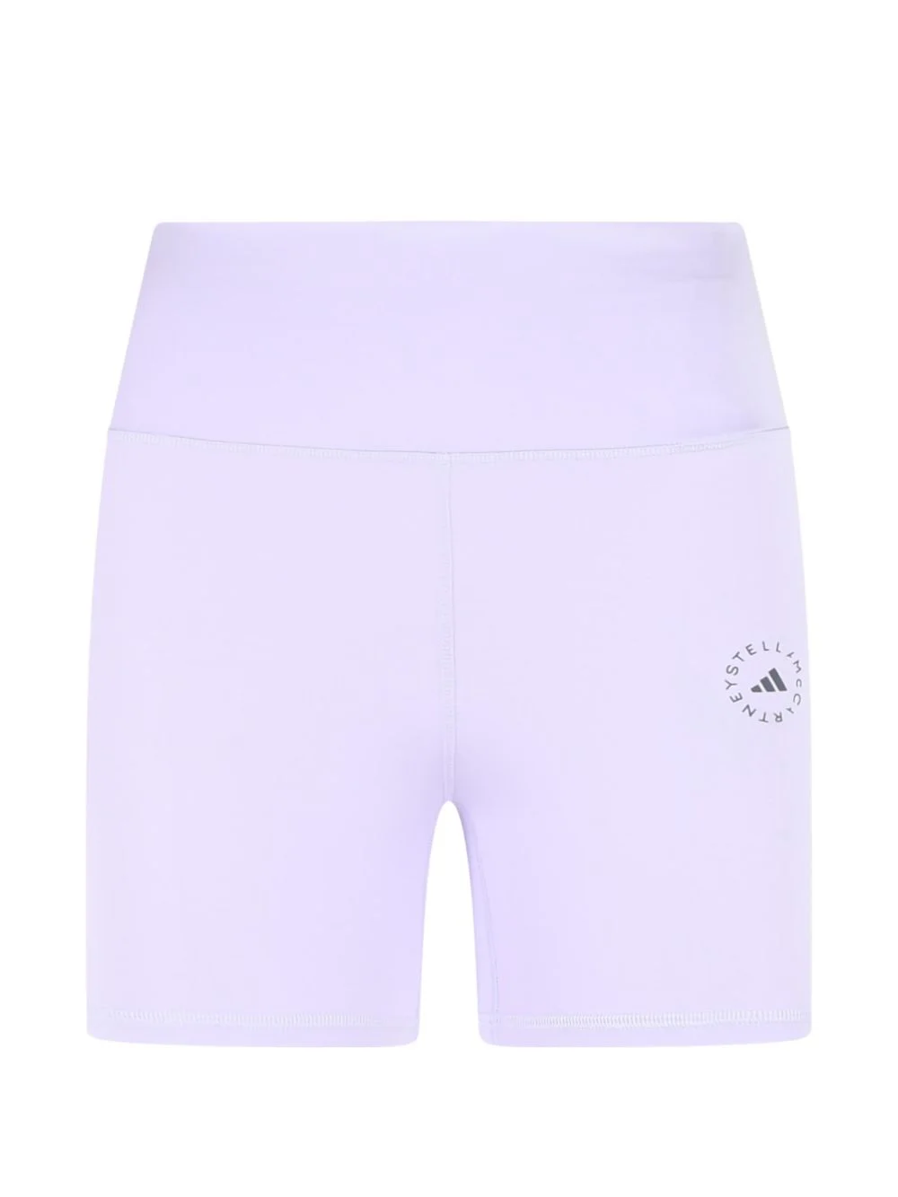 high-waist logo-detail shorts - 1
