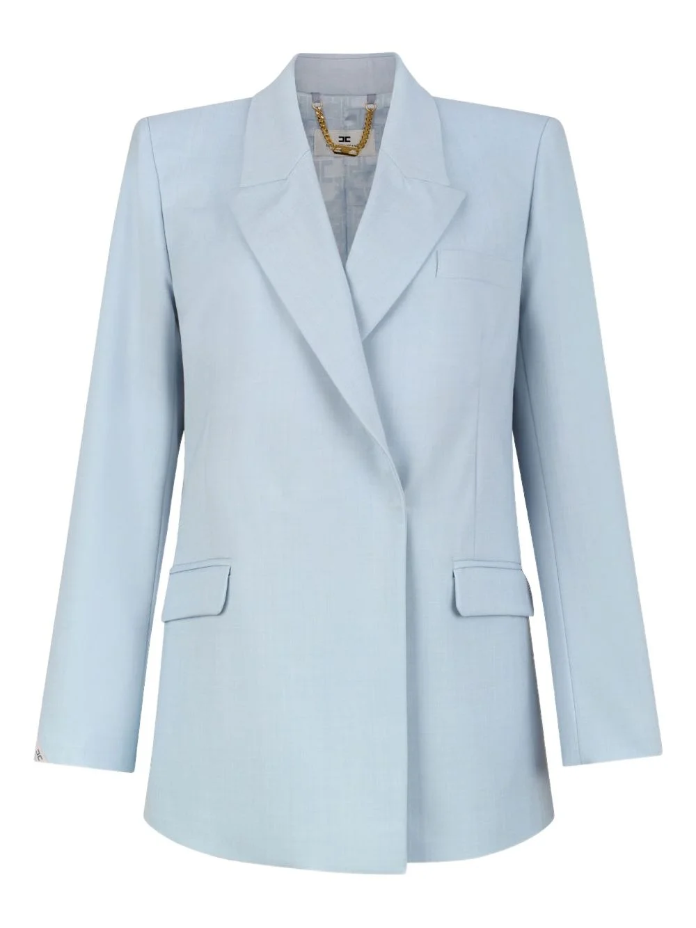 Cool belted wrap-effect suit - 1