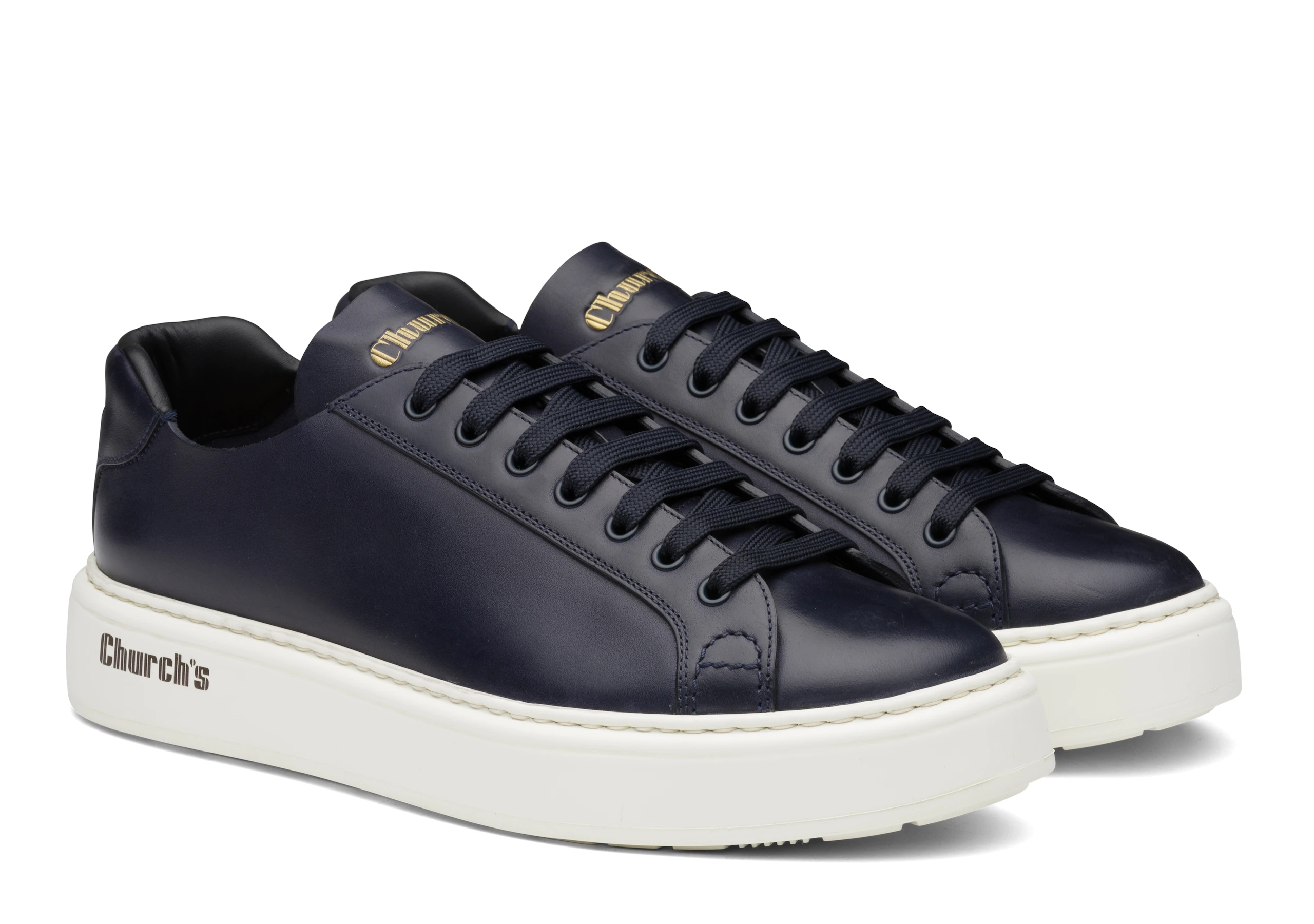 Mach 1
Monteria Calf Classic Sneaker Blue - 2
