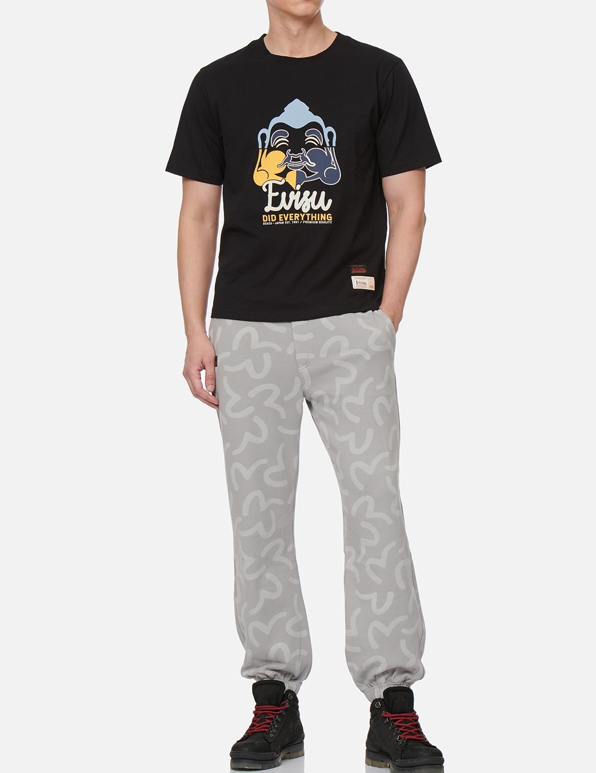 ALLOVER SEAGULL PRINT SWEATPANTS - 5
