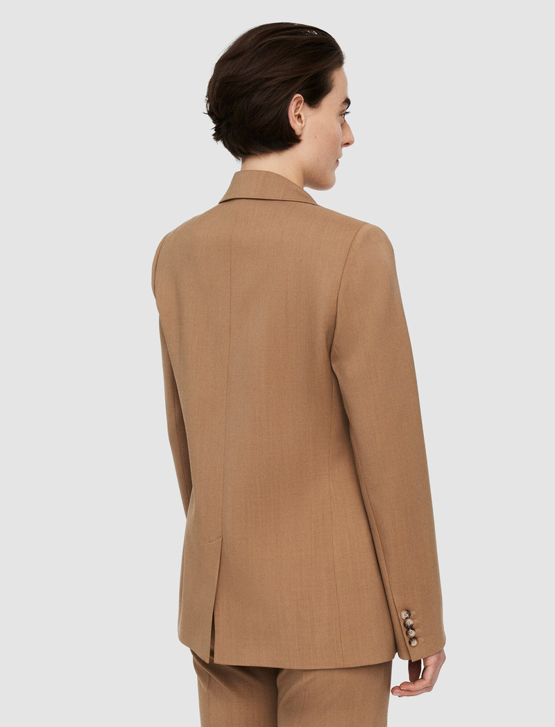 Tailoring Wool Stretch Jackie Jacket 4