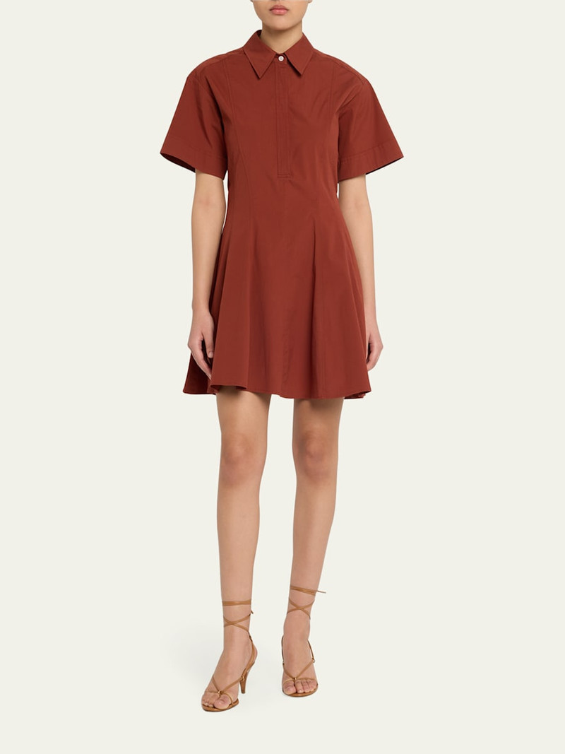 A.L.C. Dell Short-Sleeve Mini Dress outlook