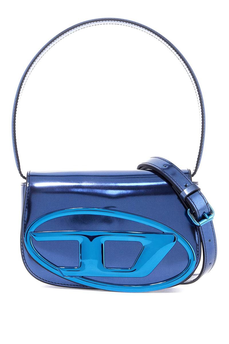 Diesel 1Dr Metallic Leather Shoulder Bag - 1