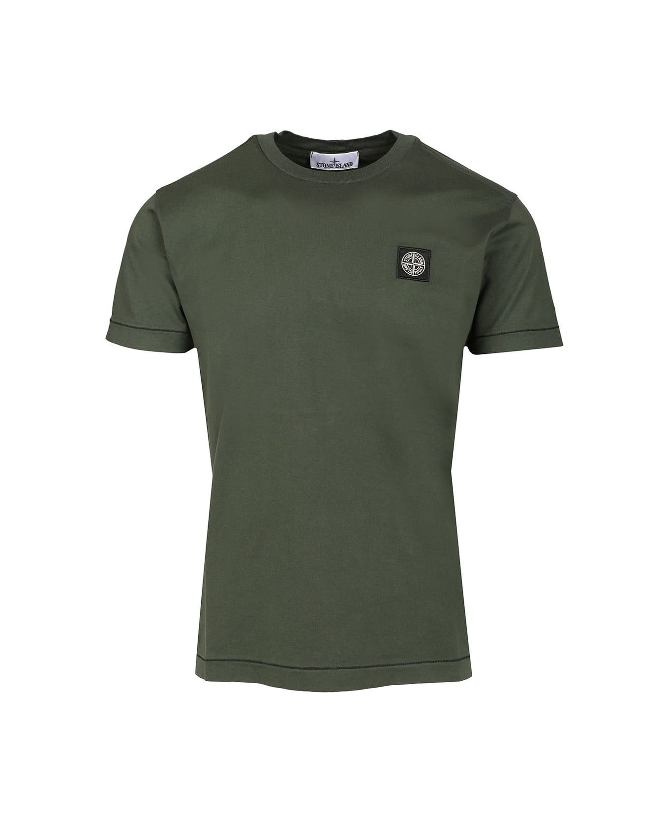 Short-sleeved Cotton Jersey T-shirt - 1