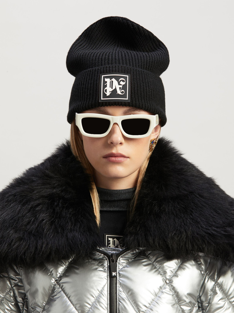Palm Angels Monogram Ski Beanie outlook