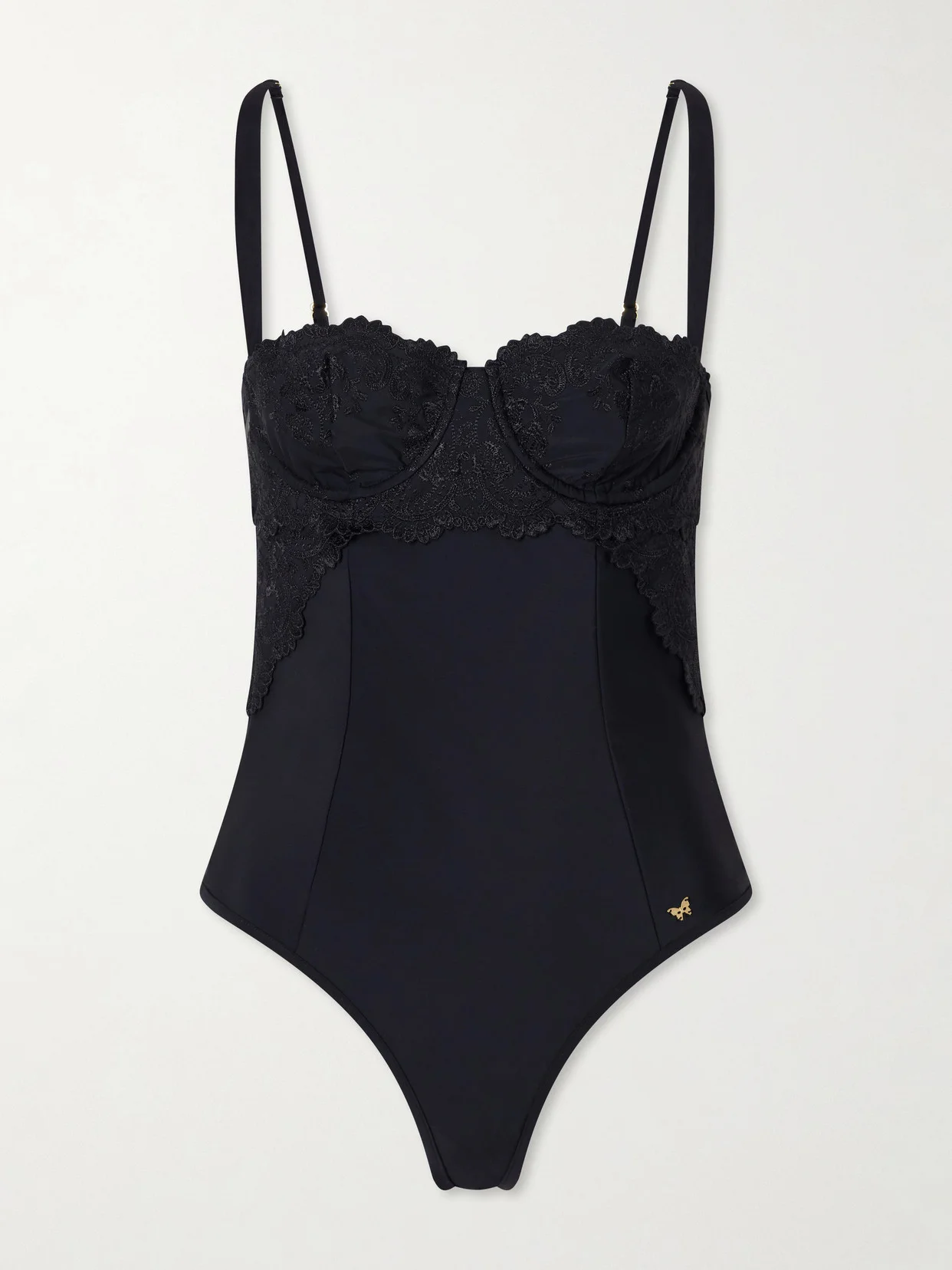 Juliette Lace-trimmed One-piece - 1