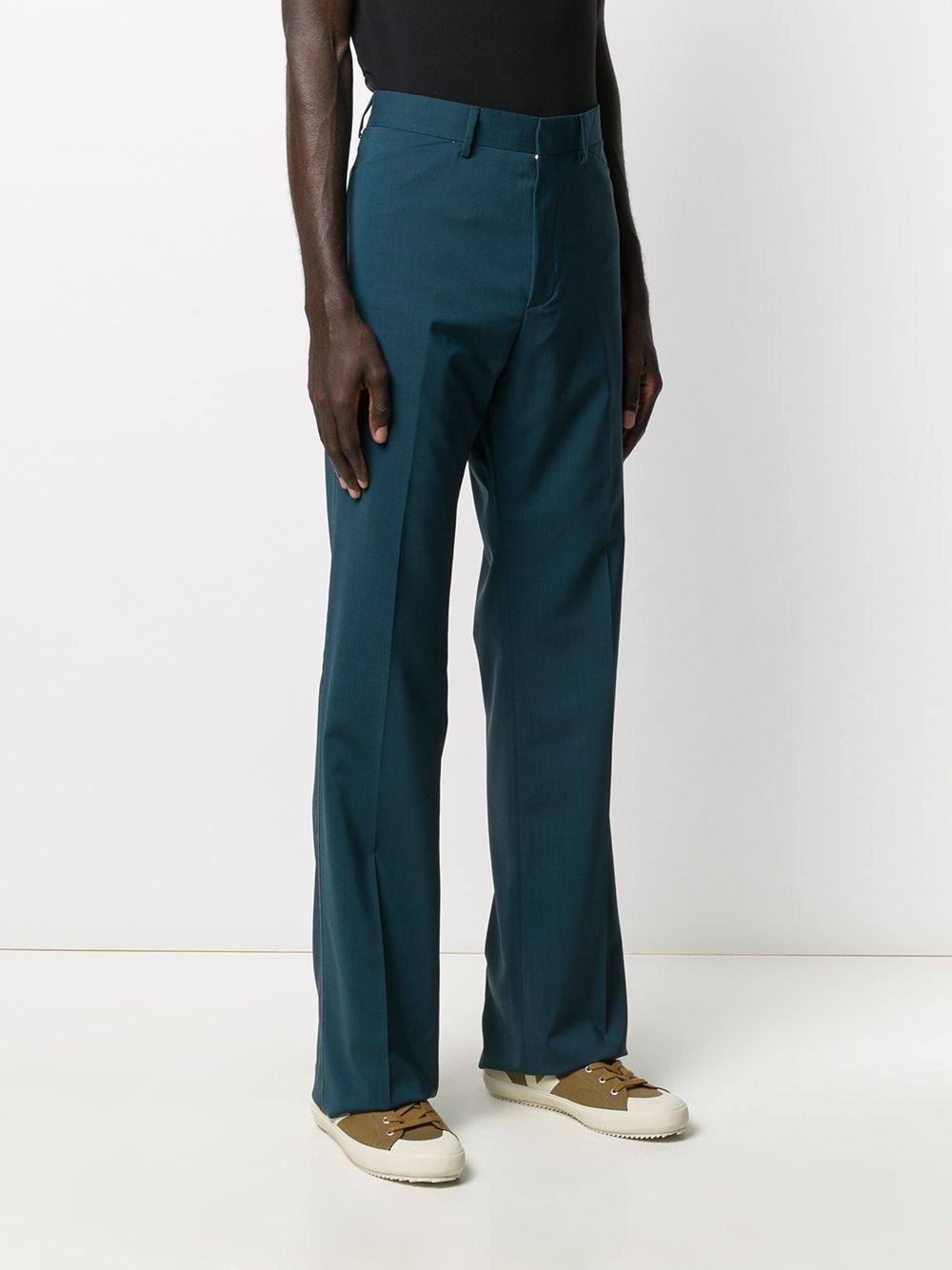 straight-leg tailored trousers - 3