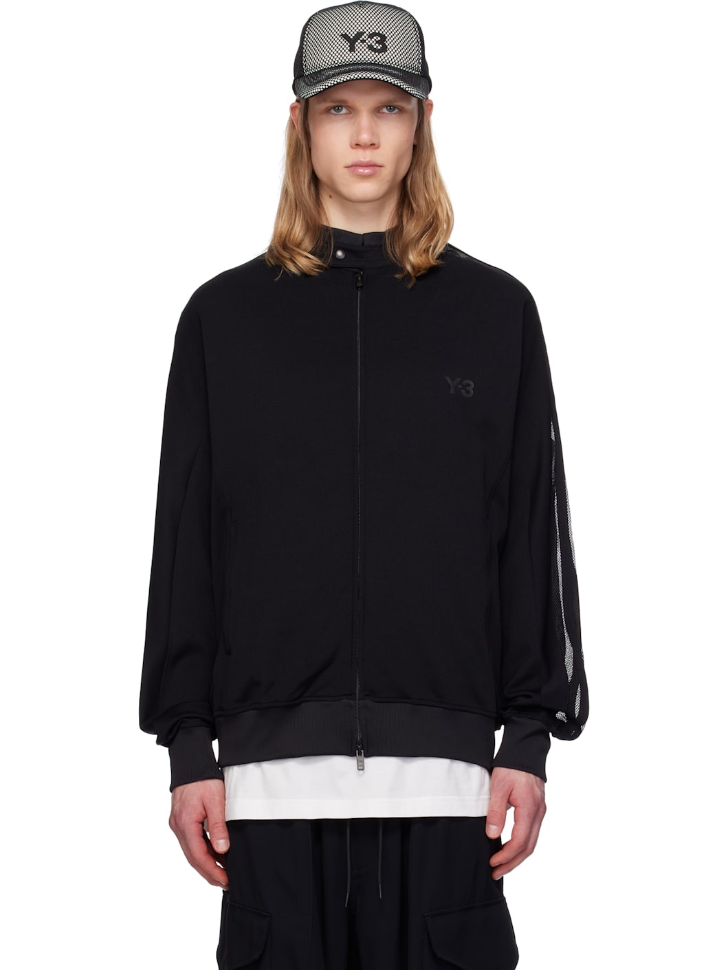 Black 3 Stripes Jacket - 1