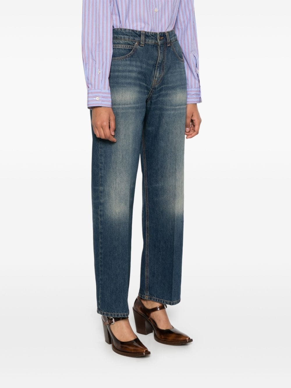 cropped jeans - 3