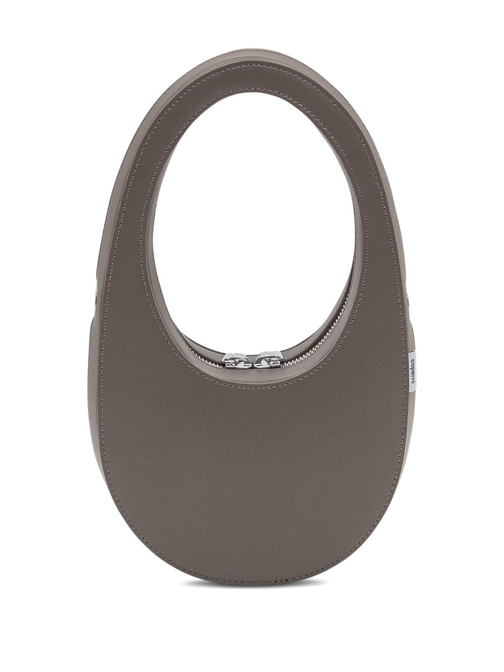 Swipe oval-frame zip shoulder bag - 2