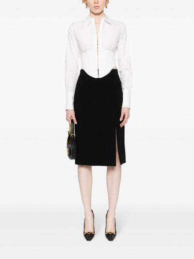 Dolce & Gabbana side-slit pencil skirt outlook
