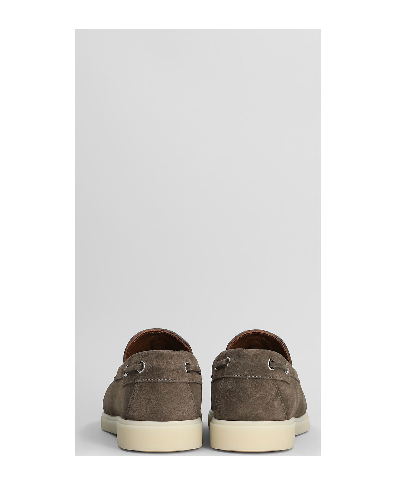 The Maui Loafers In Beige Suede - 4