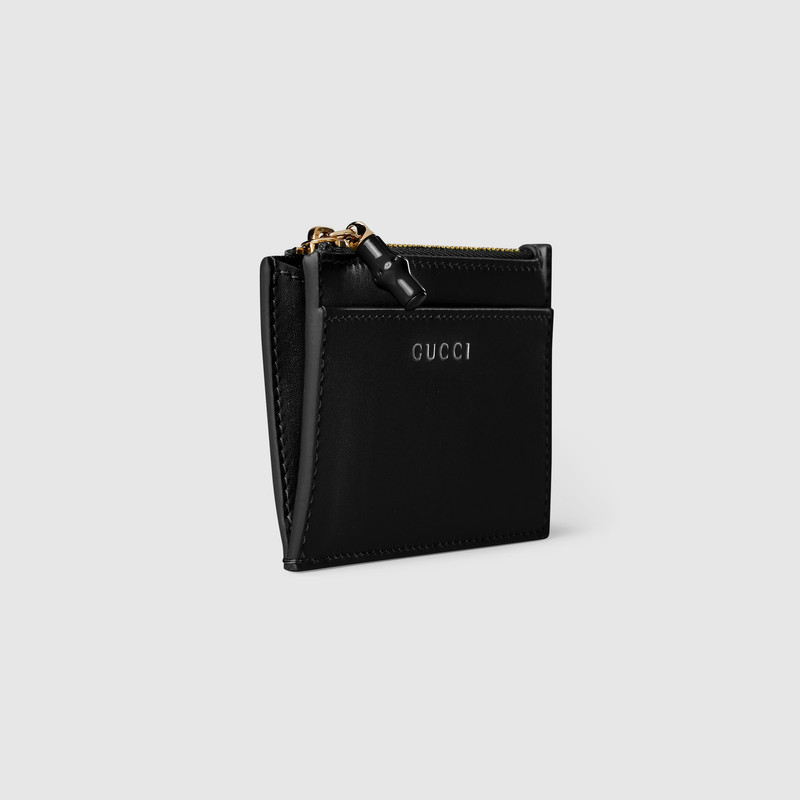 Card case with bamboo 3