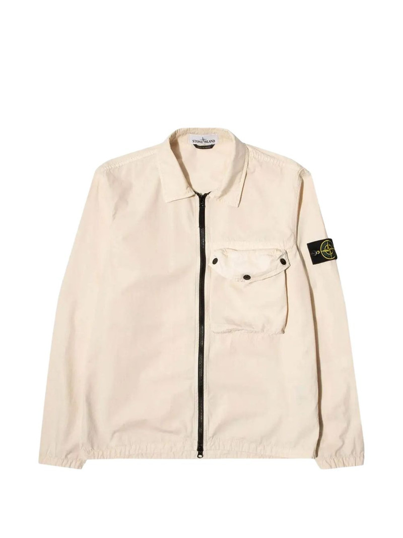 Compass-badge overshirt 1