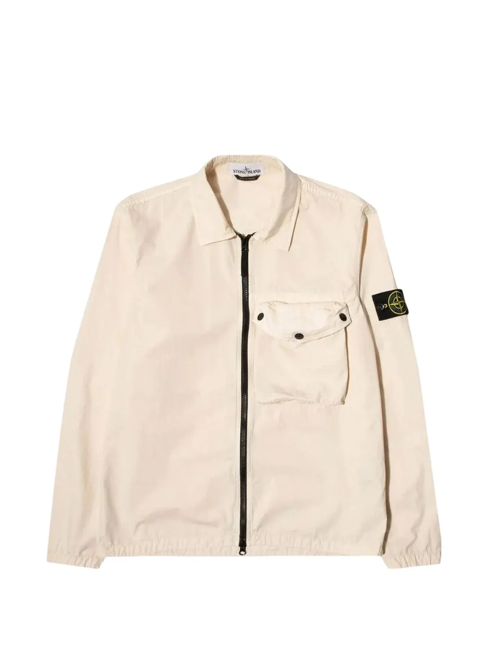 Compass-badge overshirt - 1
