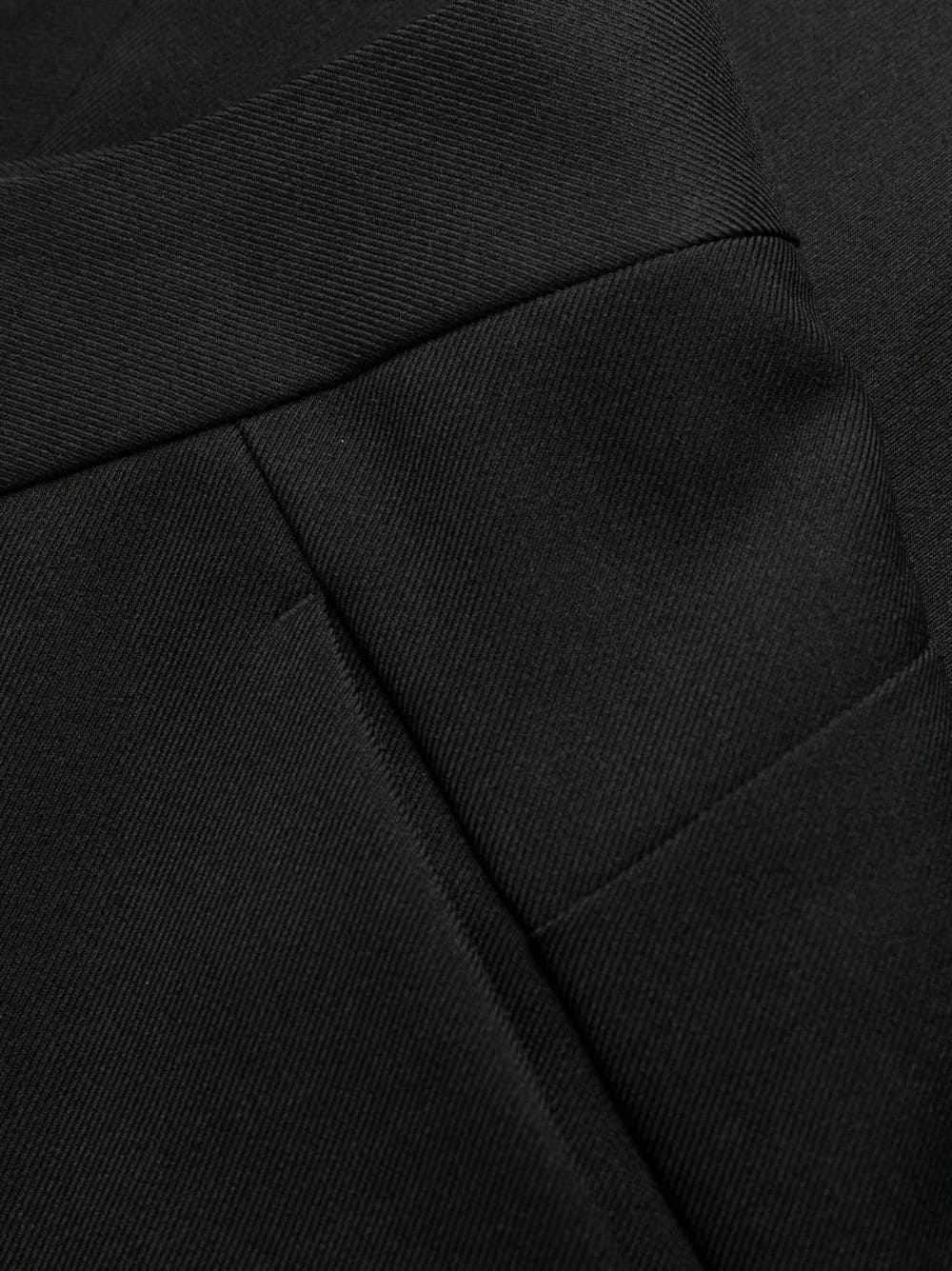 logo-embroidered tailored trousers - 6