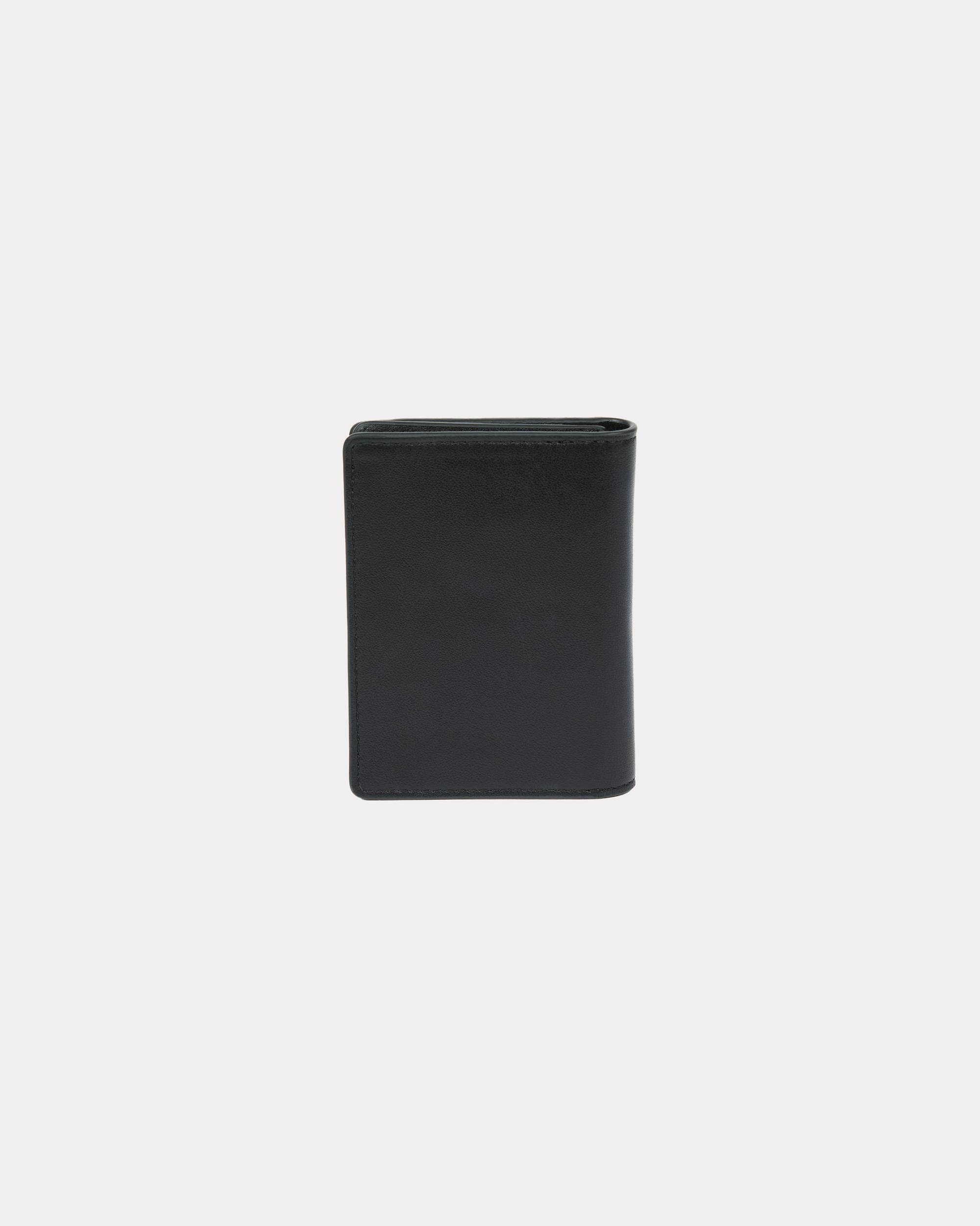 'KENZO Tab' card holder in leather - 2
