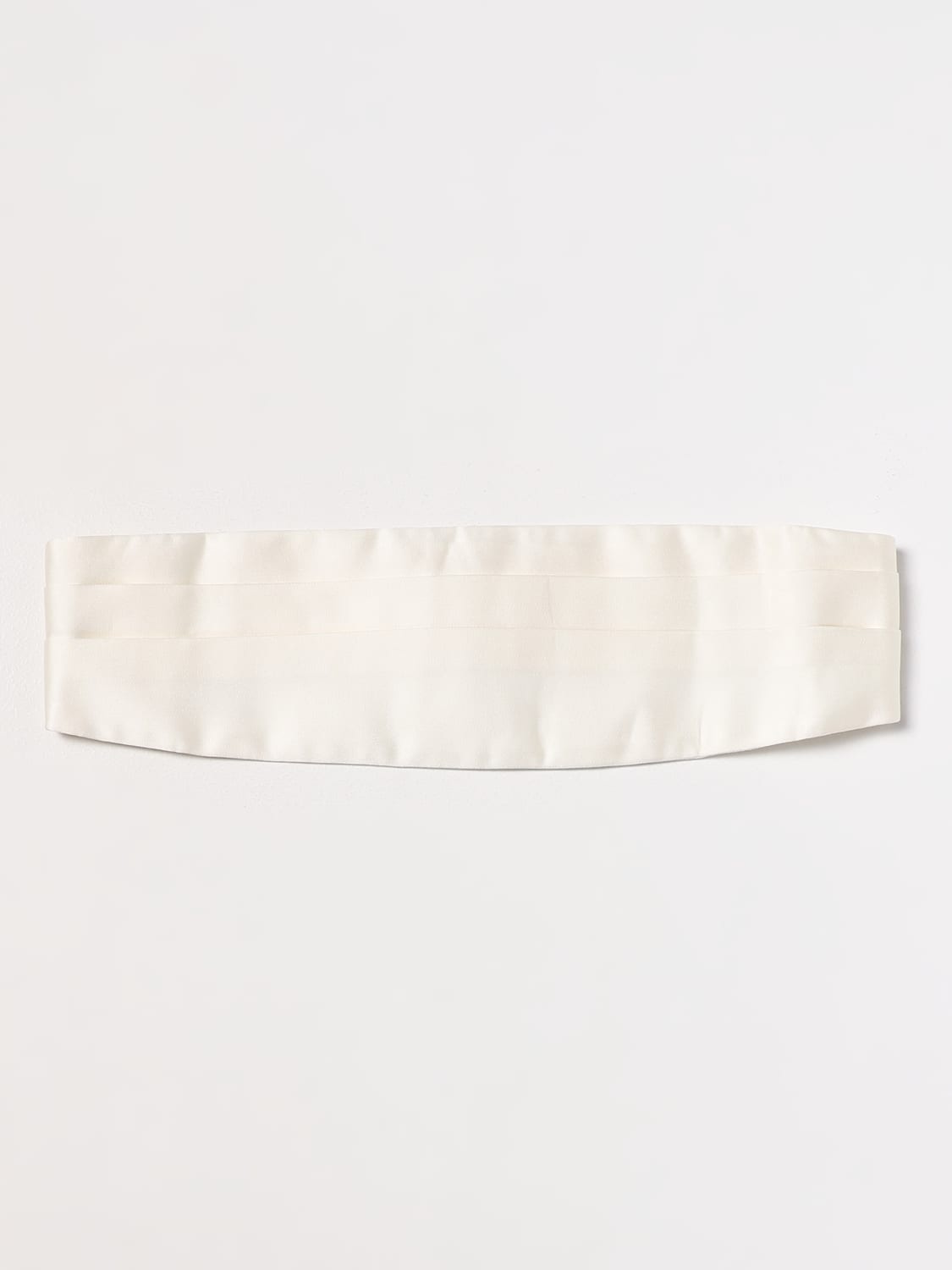 Valentino Gravani cummerbund in pleated silk - 1