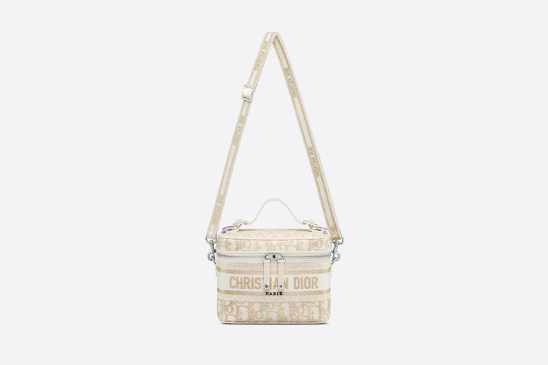 Small DiorTravel Vanity Case with Shoulder Strap 4
