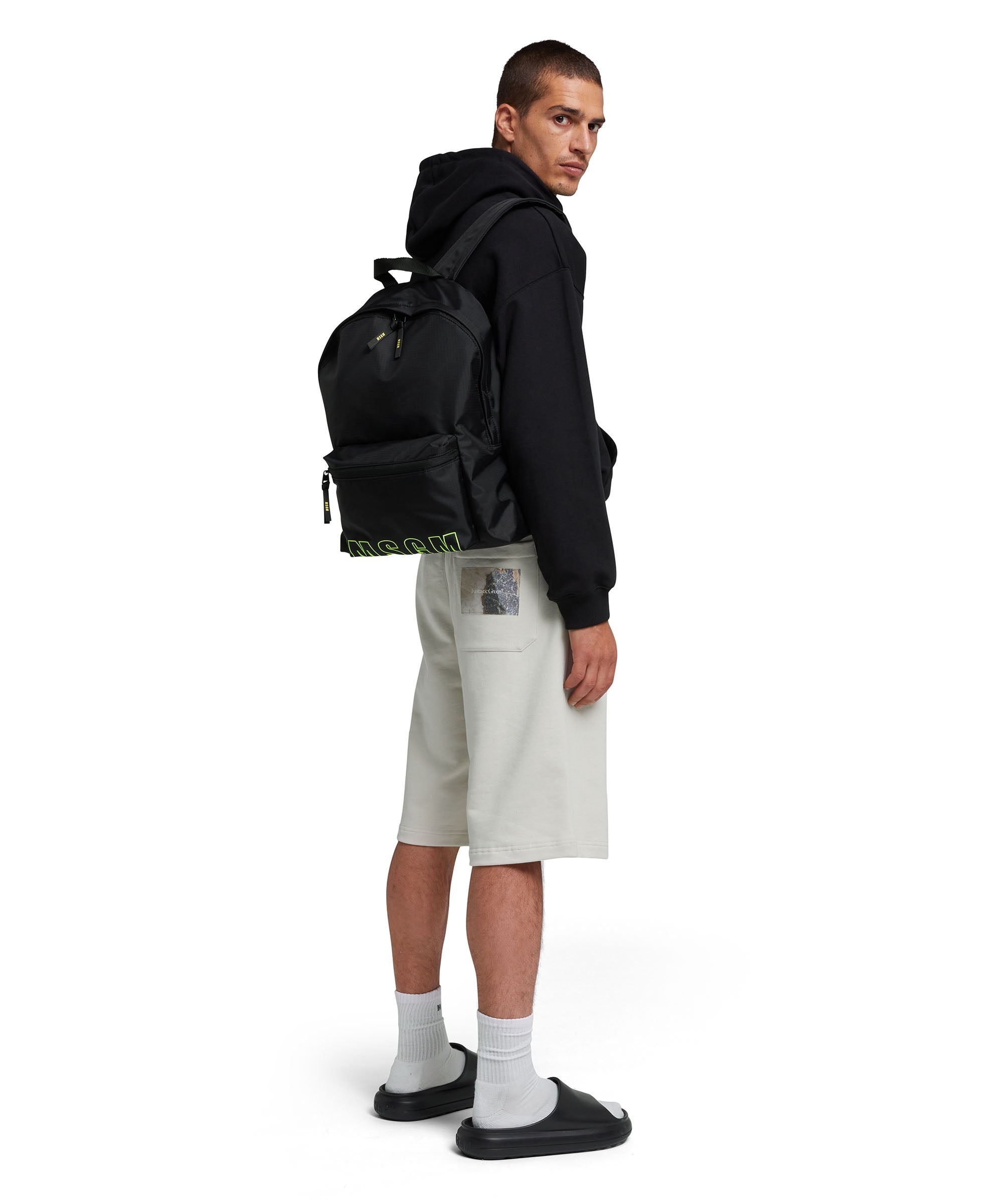 Ripstop nylon backpack with embroidered logo - 5