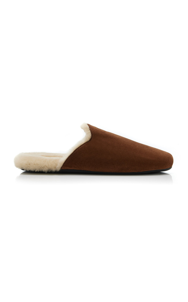 Shearling Slippers brown 1