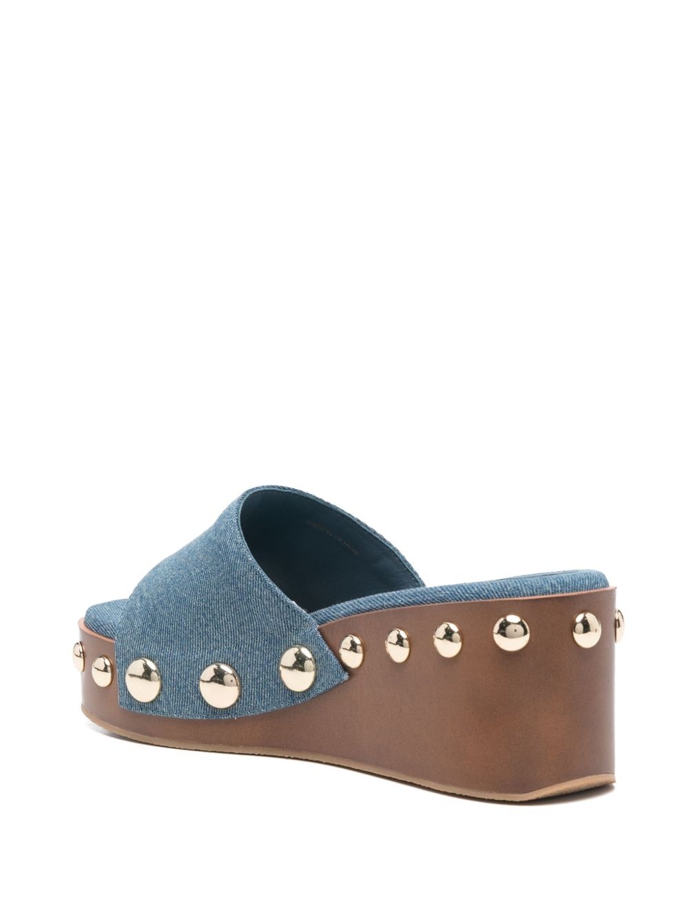 65mm denim sandals - 3