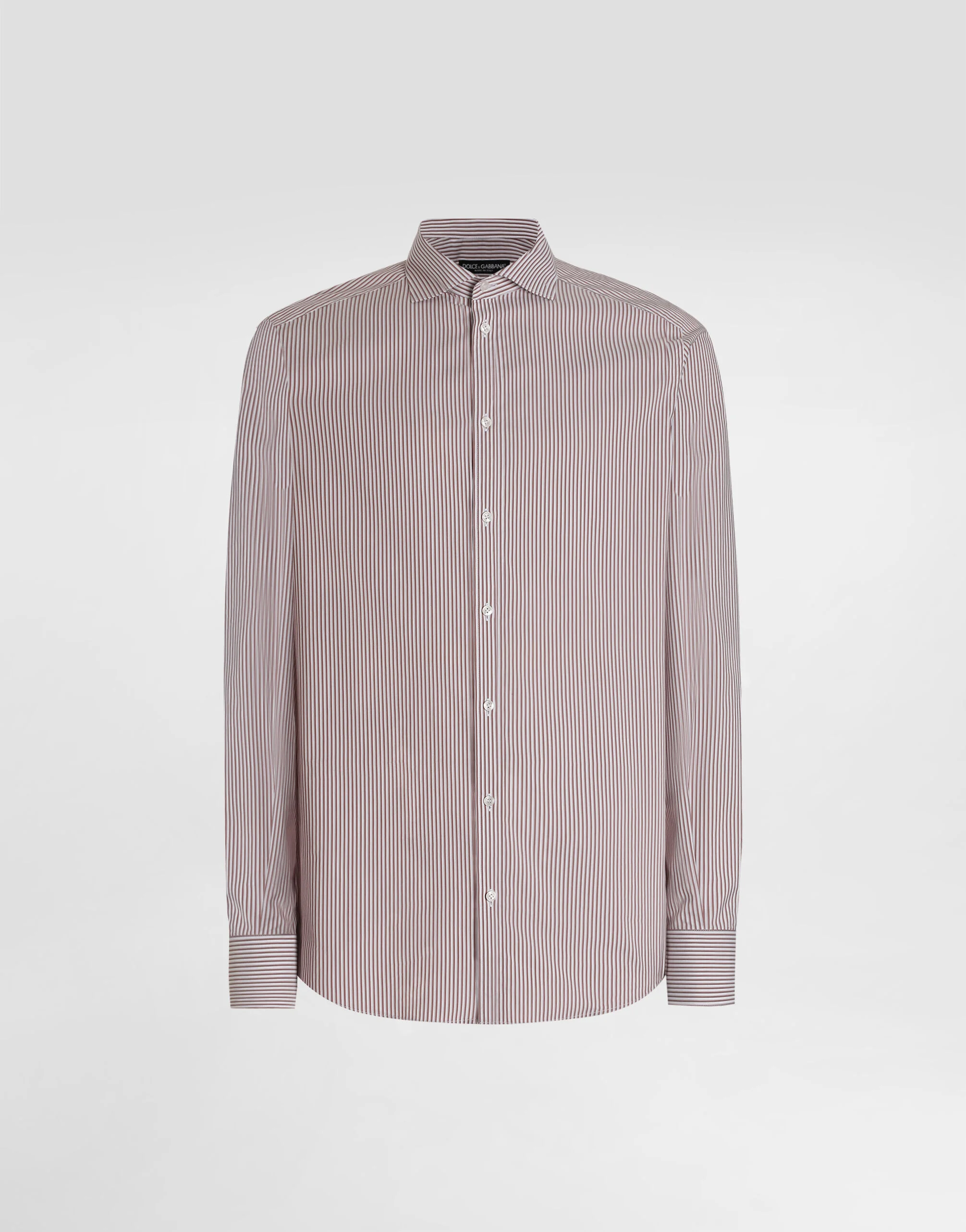 Striped cotton martini shirt - 1