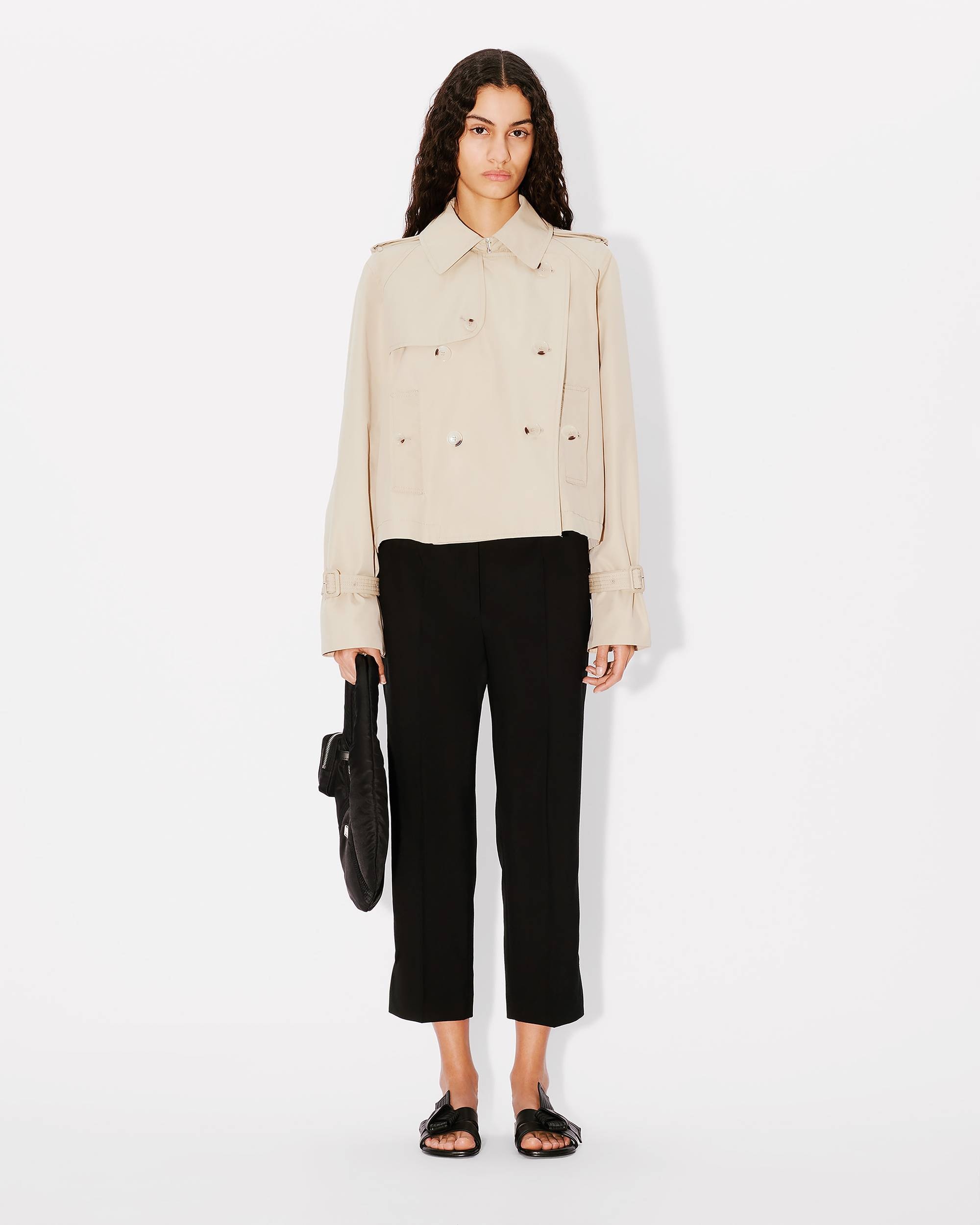 Short kimono trench - 3