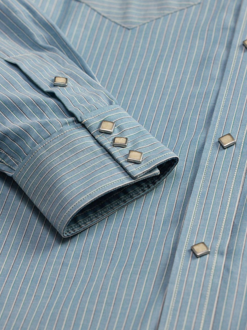 RRL by Ralph Lauren striped chest-pocket shirt outlook