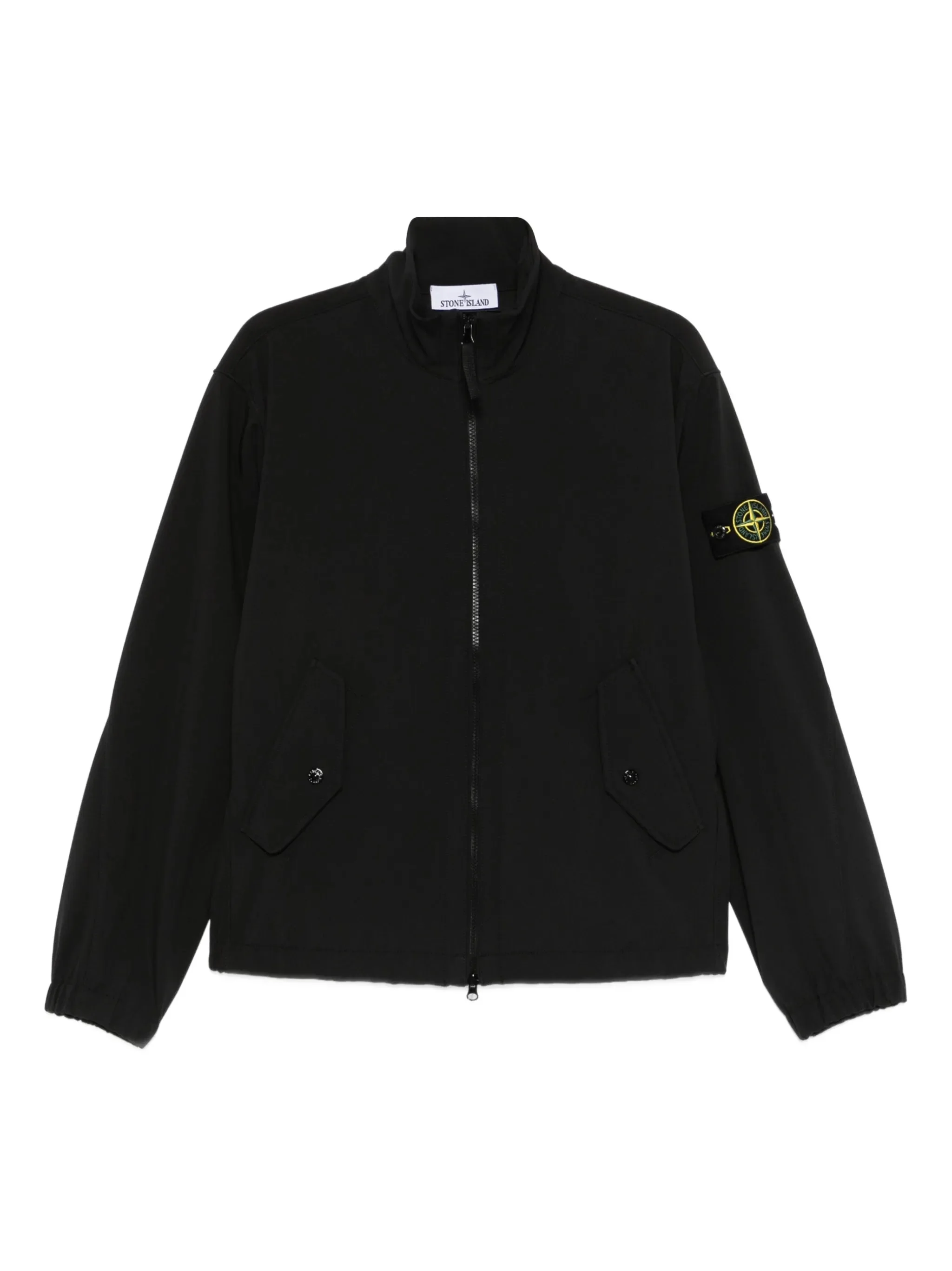 Stone Island Zip-up Logo-patch Jacket - 1