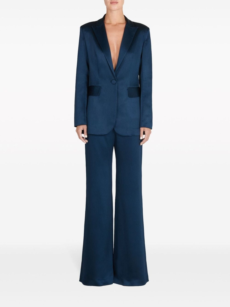 SILVIA TCHERASSI Rebeca floral-embroidered blazer outlook