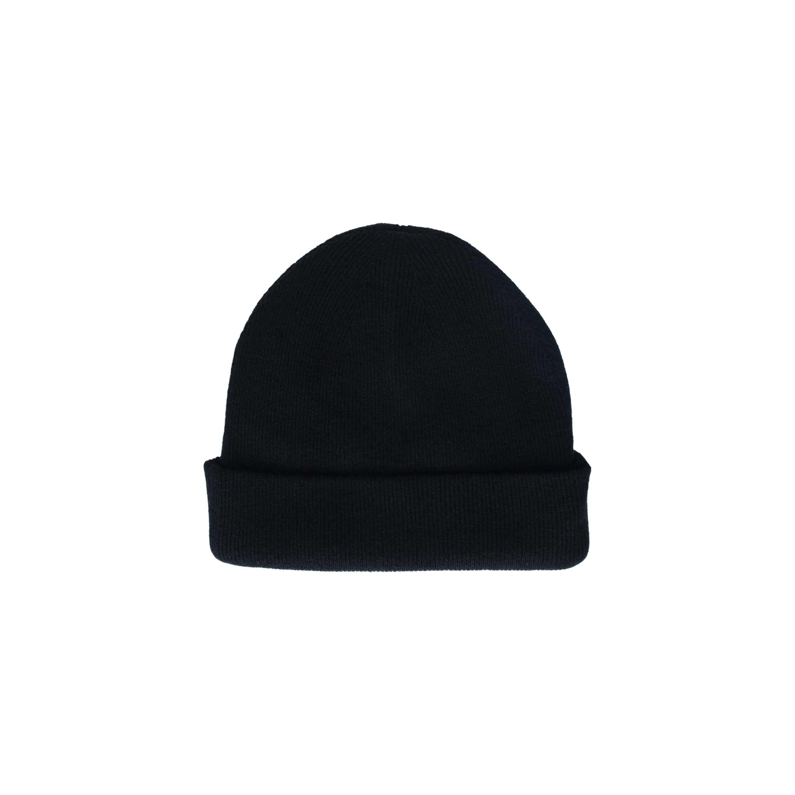 BLACK LOGO BEANIE - 3