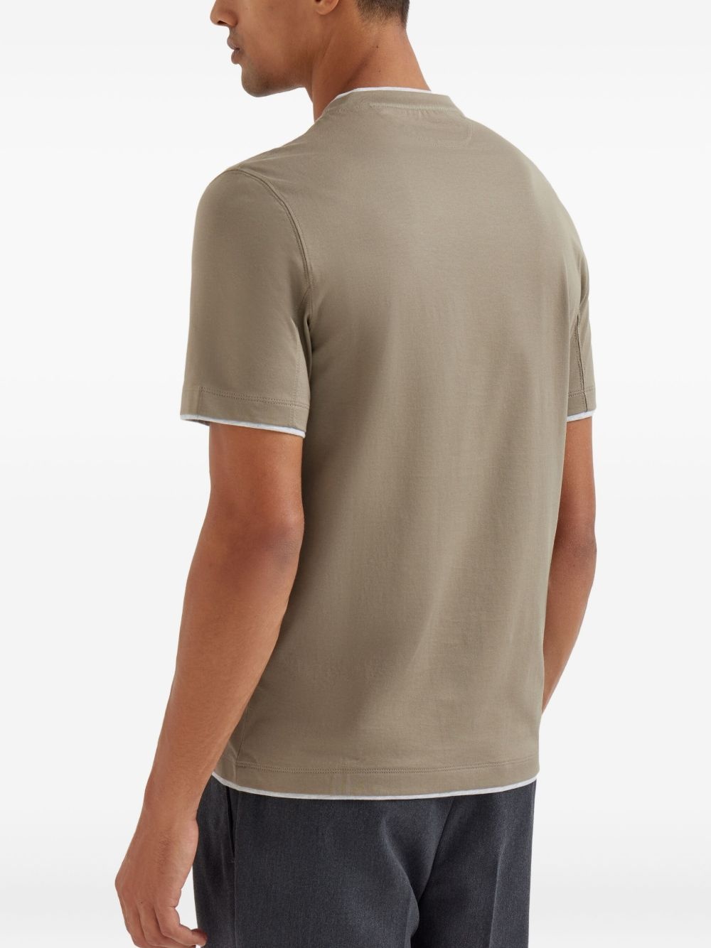 cotton T-shirt - 3
