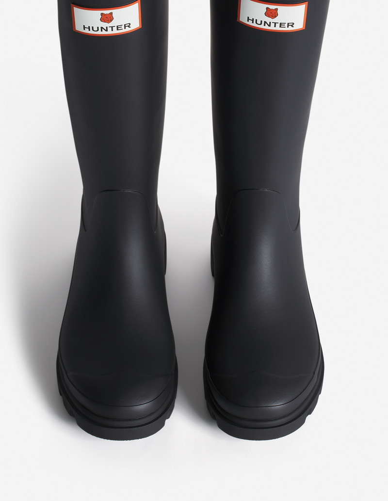 MAISON KITSUNE x HUNTER UNISEX DOWNPOUR TALL BOOTS 9