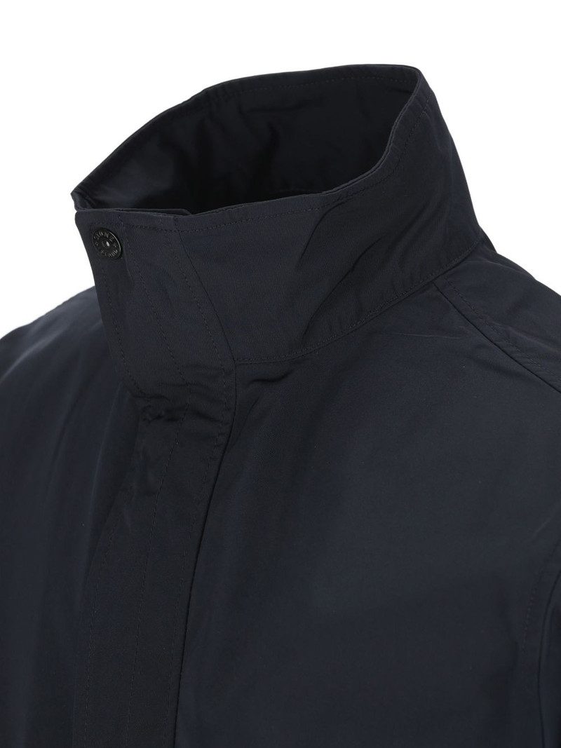 high-neck logo jacket 4