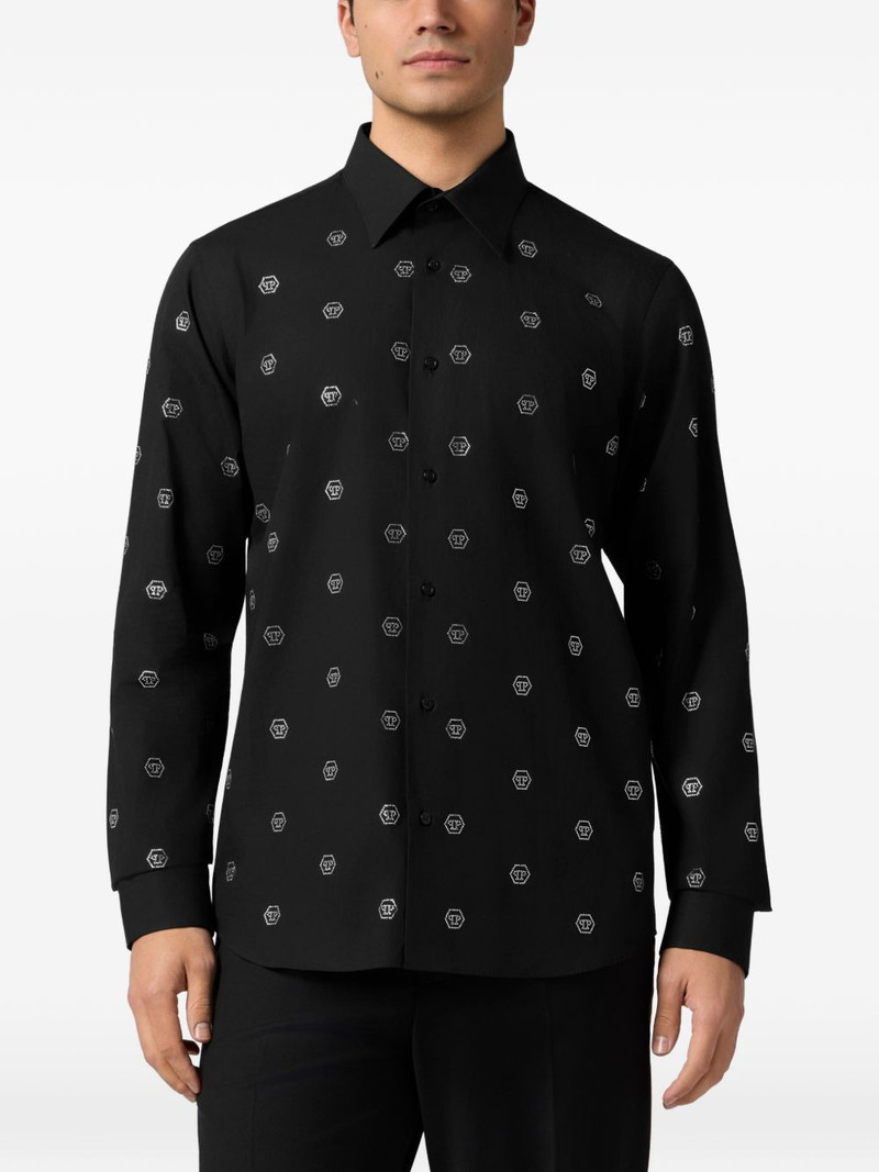 rhinestone-embellished shirt 3