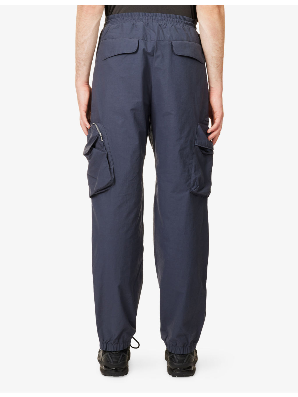 Reserve Regular-Fit Cotton Blend Cargo Trousers - 4
