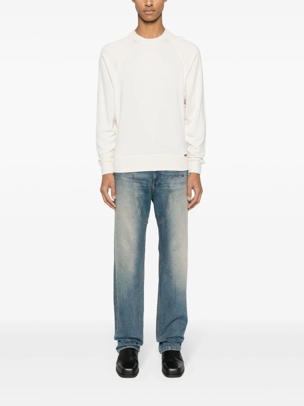 【送料&関税込】Tom Ford Cut And Sewn Crewneck TOM FORD CUT AND SEWN CREW NECK SWEATSHIRT