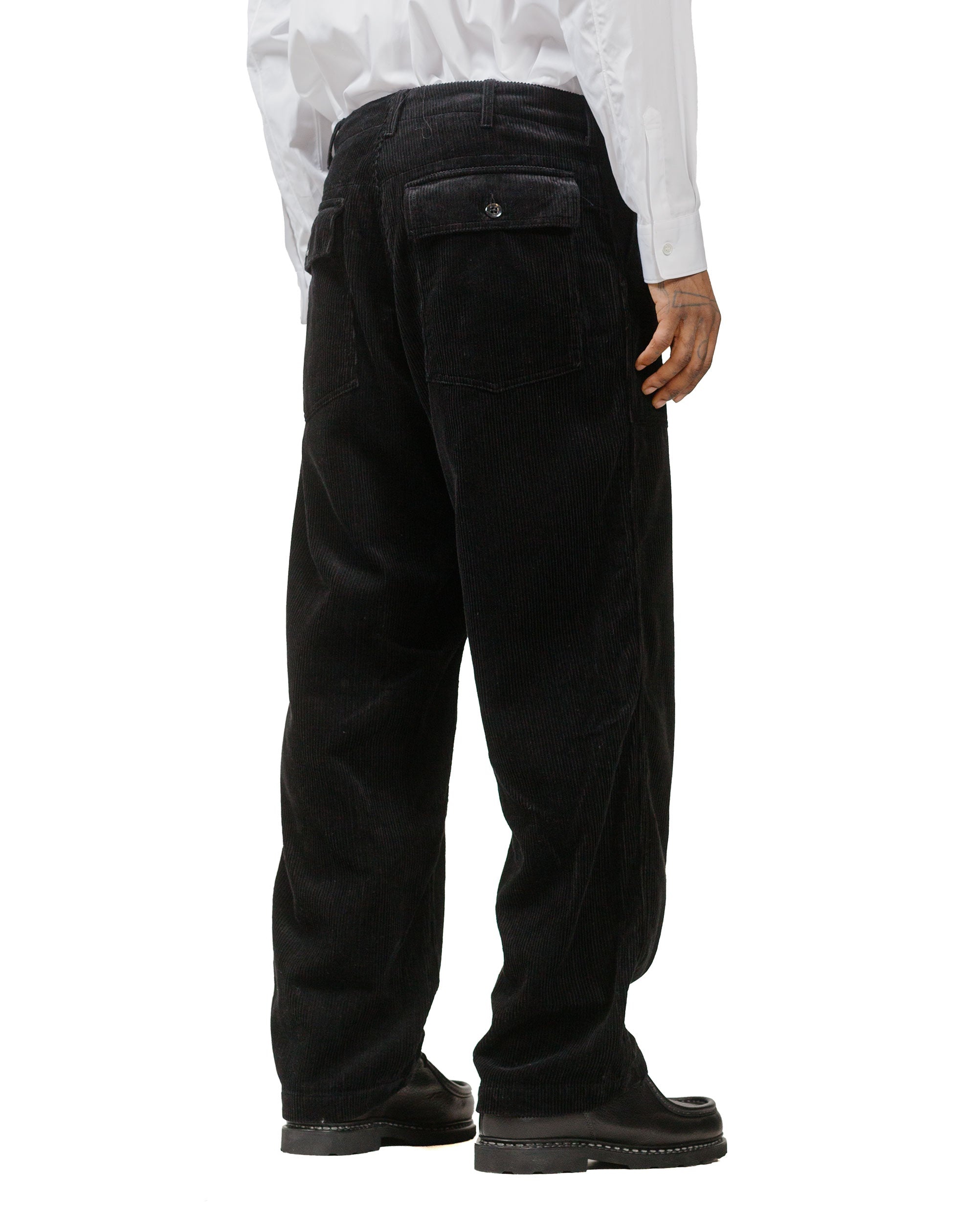 Fatigue Pant Black Cotton 8W Corduroy - 3