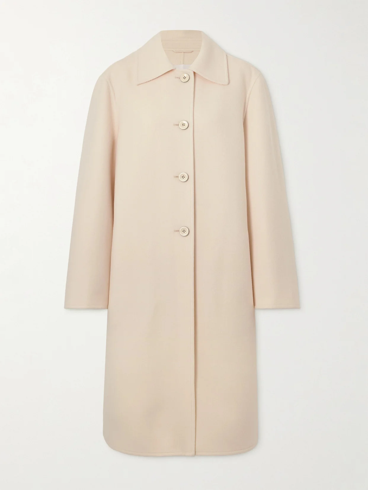 Wool-felt Coat - 1