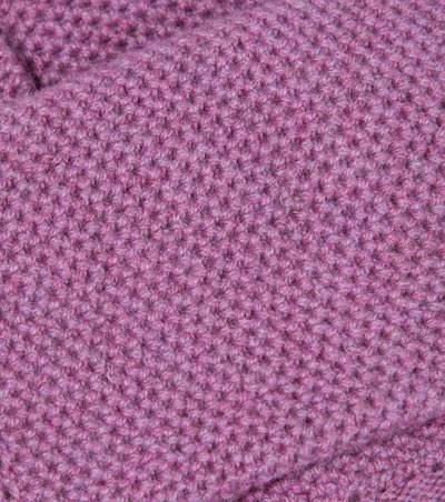 Loro Piana Crochet cashmere gloves outlook