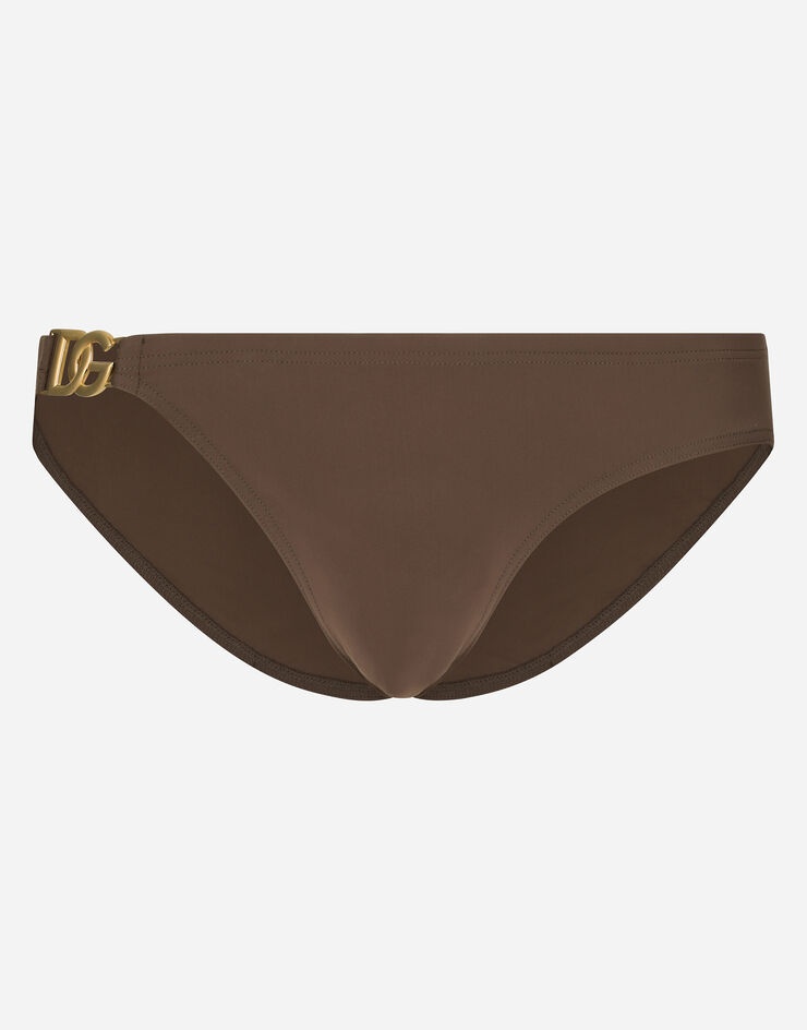 Swim briefs with high-cut leg and DG hardware - 1