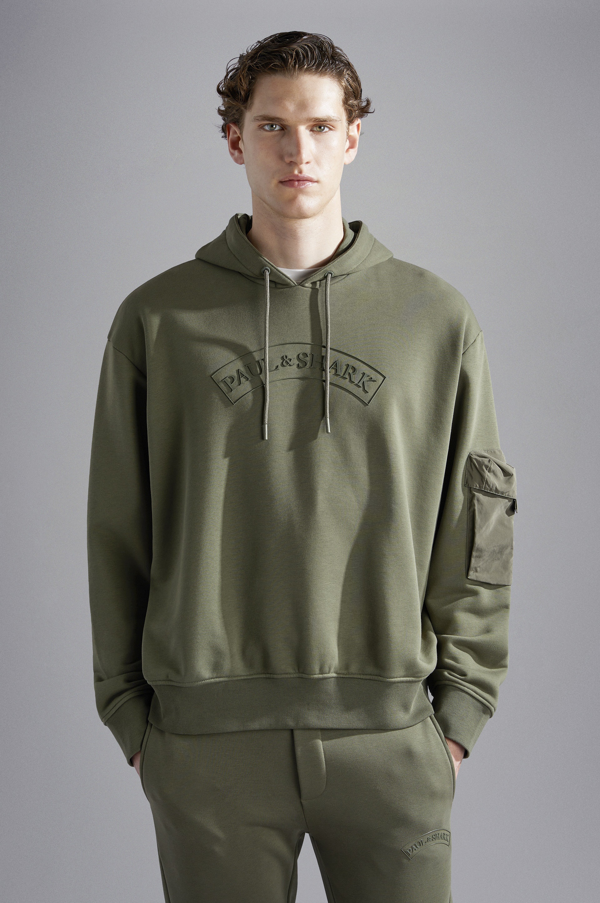 ACTIVE FLEECE COTTON HOODIE - 6